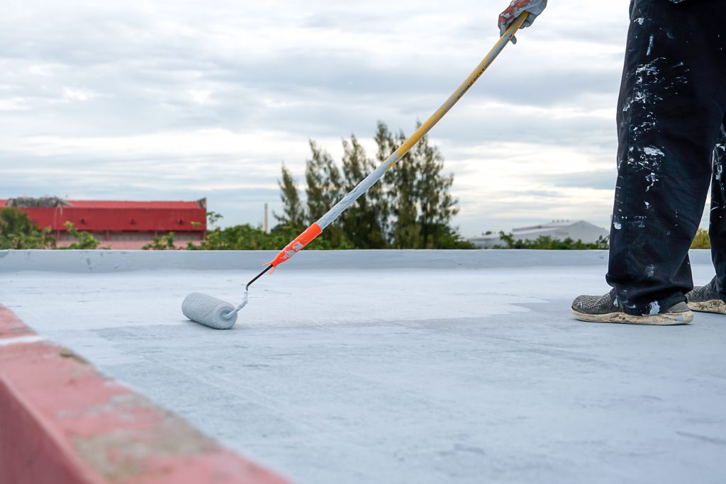Flat roofing 